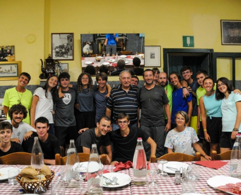 Cena all'Osteria della Corona