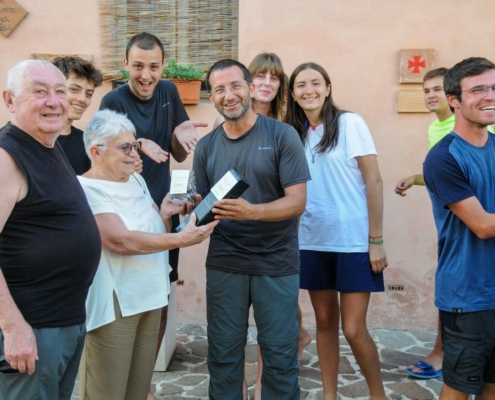 Con gli ospitalieri Giovanni e Cristina