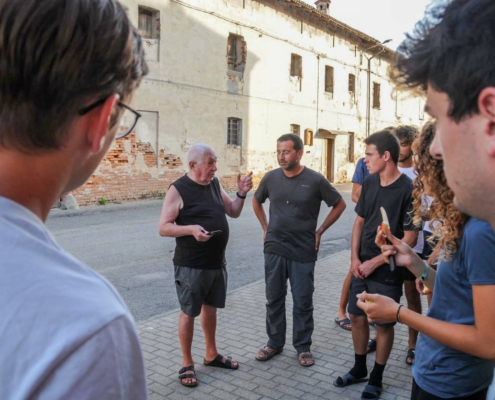 Con gli ospitalieri Giovanni e Cristina